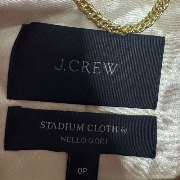 J.Crew Cocoon Bubblegum Pink Italian Stadium Cloth Wool Coat - Picture 9 of 11